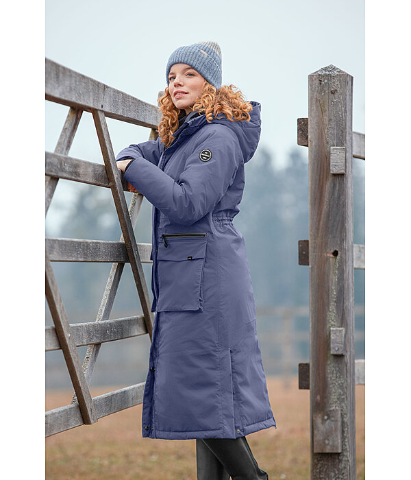 functionele lange parka Claudi met capuchon