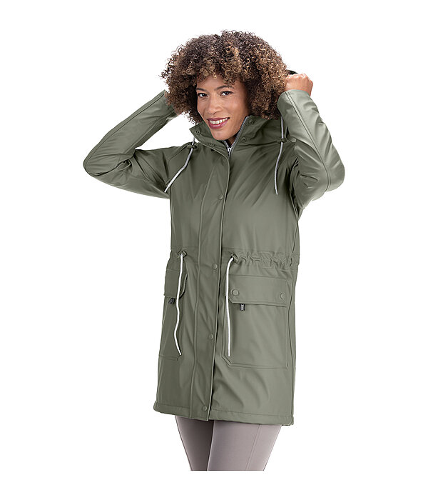 teddyfleece regenjas Stella II met capuchon