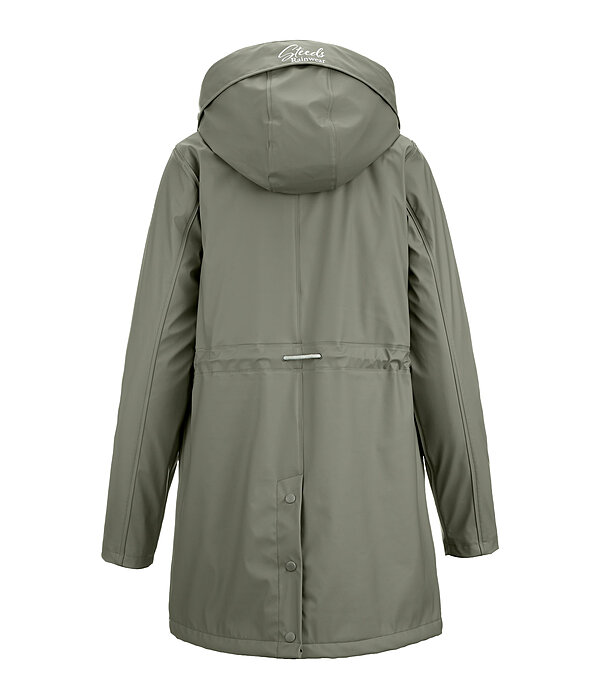 teddyfleece regenjas Stella II met capuchon
