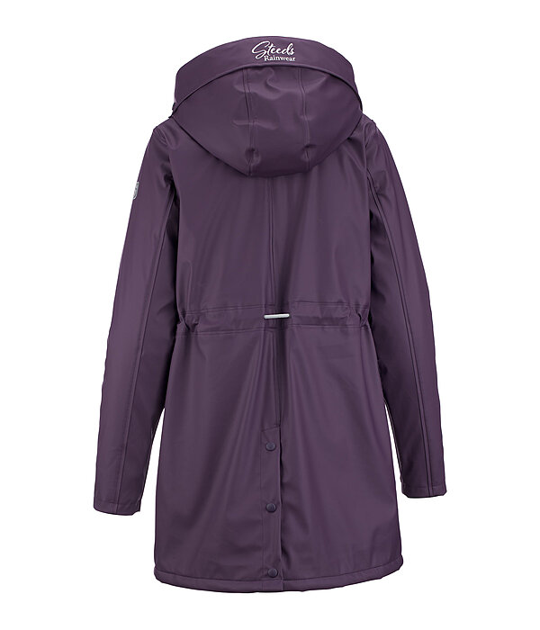 teddyfleece regenjas Stella II met capuchon