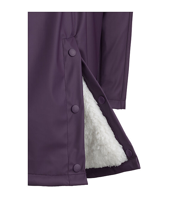 teddyfleece regenjas Stella II met capuchon