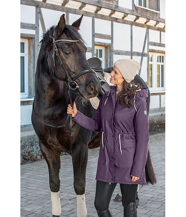 teddyfleece regenjas Stella II met capuchon