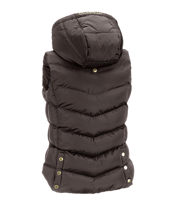 Lena bodywarmer met capuchon
