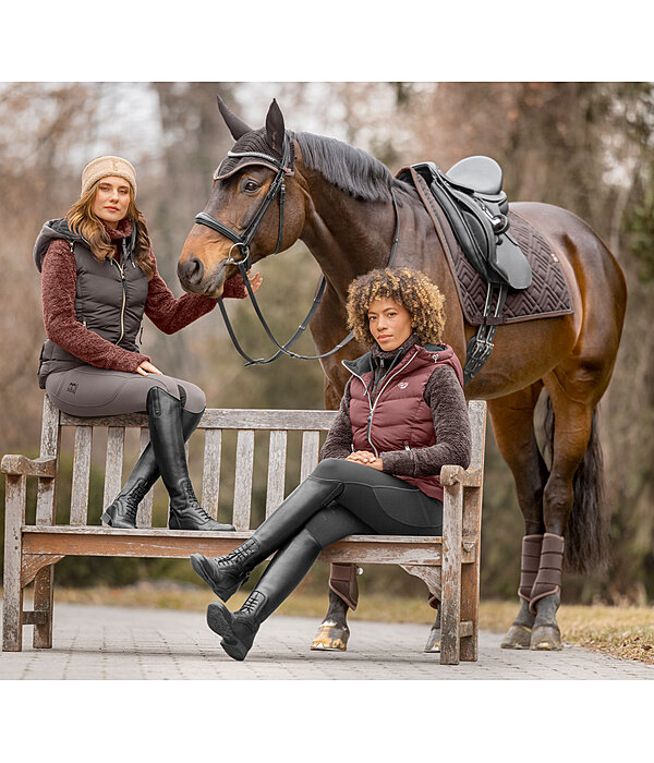 Lena bodywarmer met capuchon