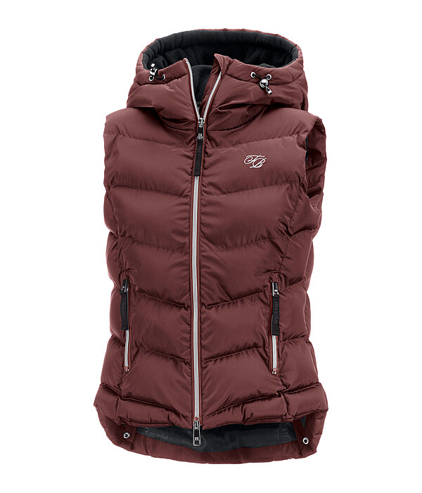 Lena bodywarmer met capuchon