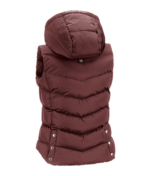 Lena bodywarmer met capuchon