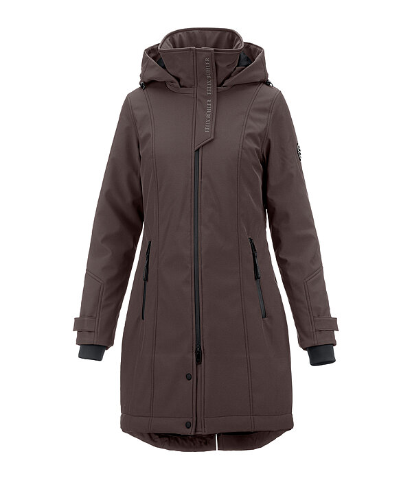 softshell rij-jas Aurelie met capuchon