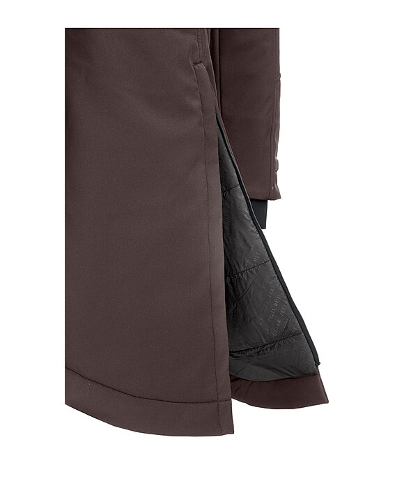 softshell rij-jas Aurelie met capuchon
