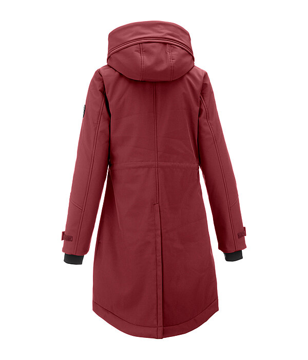 softshell rij-jas Aurelie met capuchon