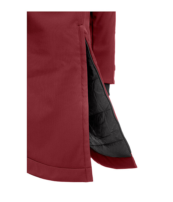 softshell rij-jas Aurelie met capuchon