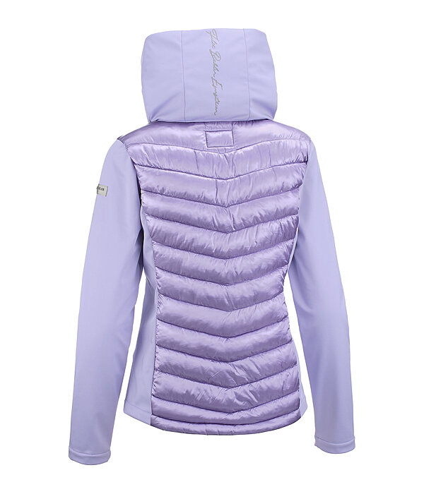 softshell combi rij-jas Cora met capuchon