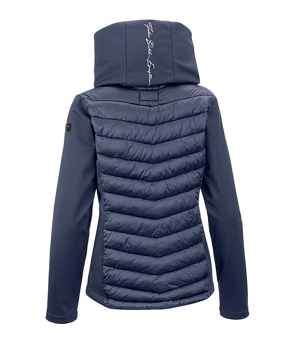 softshell combi rij-jas Cora met capuchon