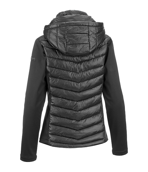 softshell combi rij-jas Cora met capuchon