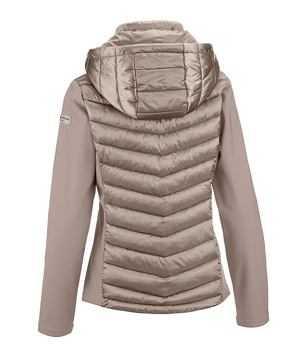 softshell combi rij-jas Cora met capuchon