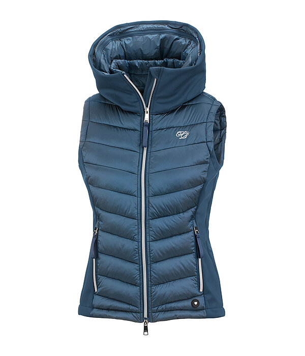 softshell combi bodywarmer Zoey met capuchon