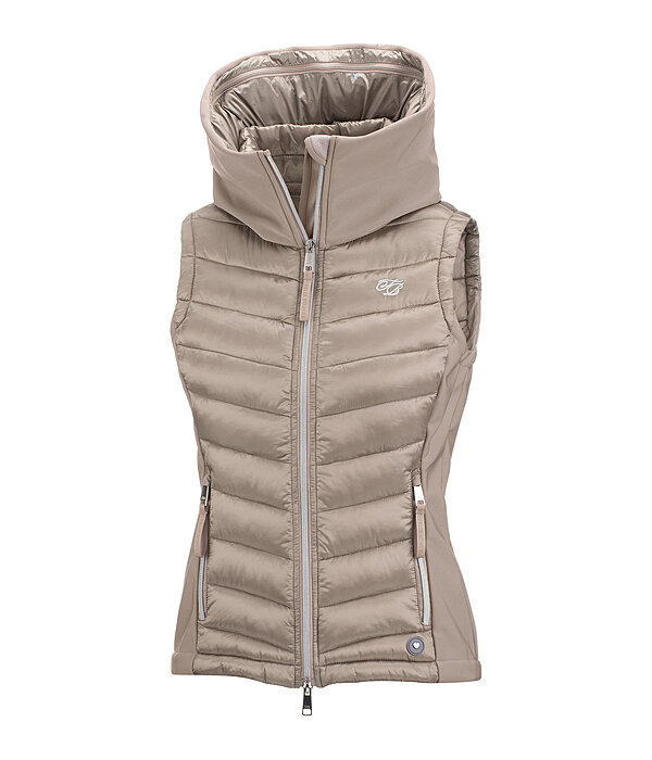 softshell combi bodywarmer Zoey met capuchon