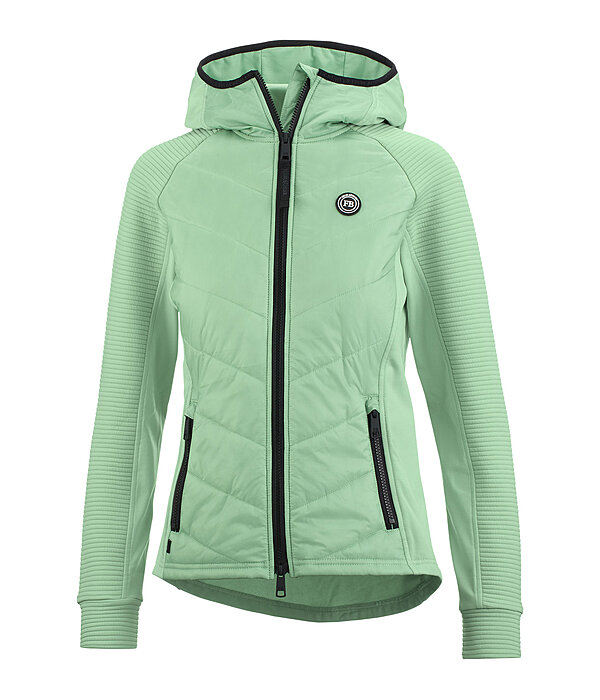 combi stretchjas Lene met capuchon