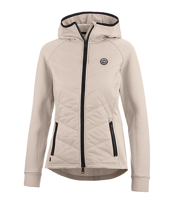 combi stretchjas Lene met capuchon