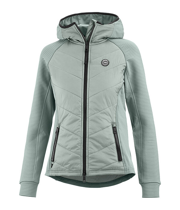 combi stretchjas Lene met capuchon