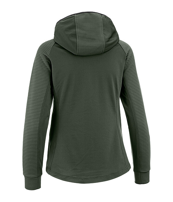 combi stretchjas Lene met capuchon