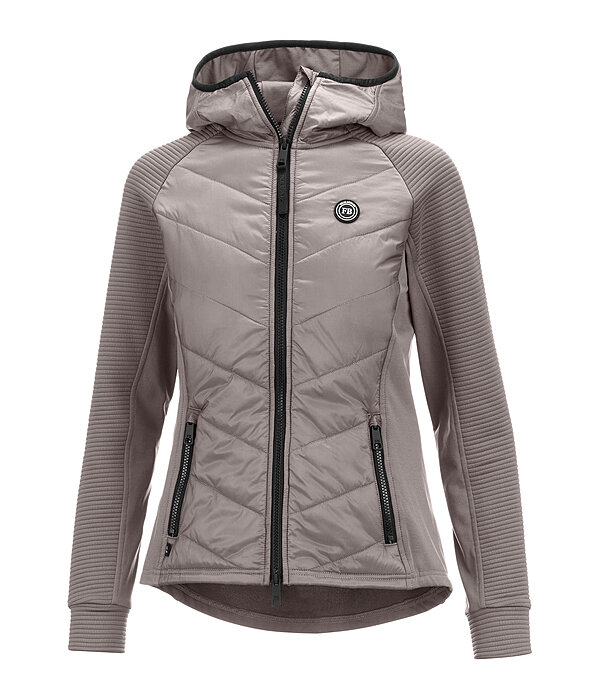 combi stretchjas Lene met capuchon