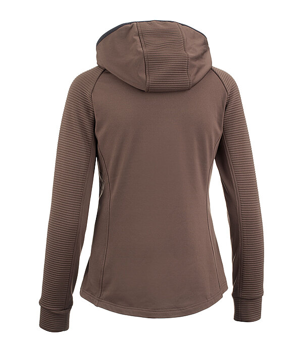 combi stretchjas Lene met capuchon