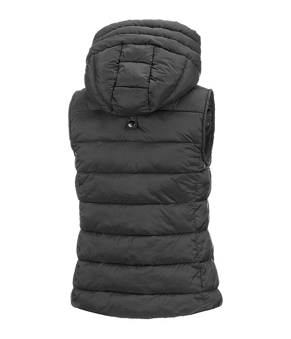 gewatteerde bodywarmer Mila met capuchon