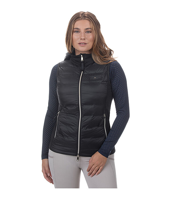 combi bodywarmer Lilou met capuchon