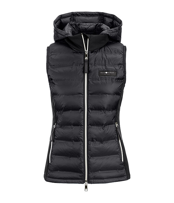 combi bodywarmer Lilou met capuchon