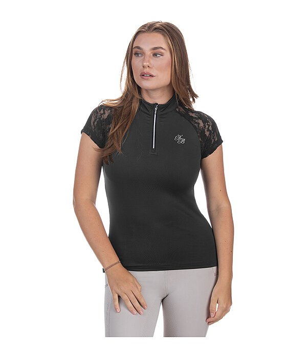 functioneel shirt Christine met rits