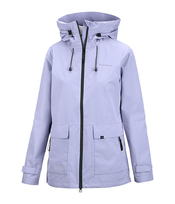 functionele jas Ninon met capuchon