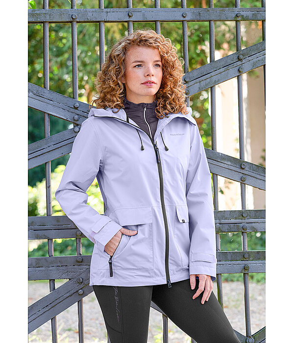functionele jas Ninon met capuchon