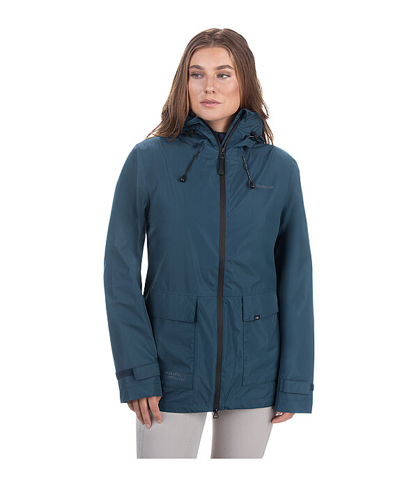 functionele jas Ninon met capuchon