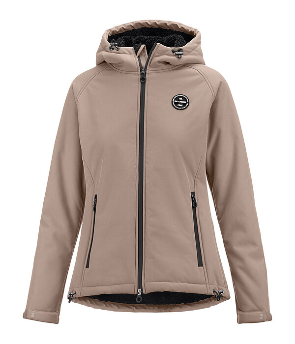 softshell rij-jas Lara II met capuchon