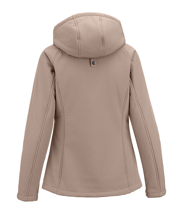 softshell rij-jas Lara II met capuchon