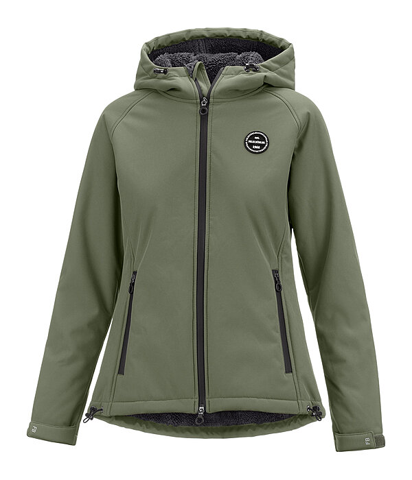 softshell rij-jas Lara II met capuchon