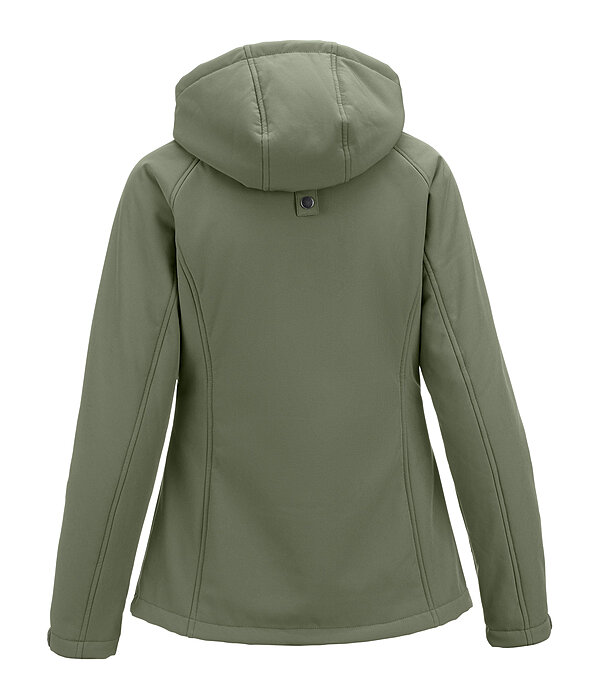 softshell rij-jas Lara II met capuchon