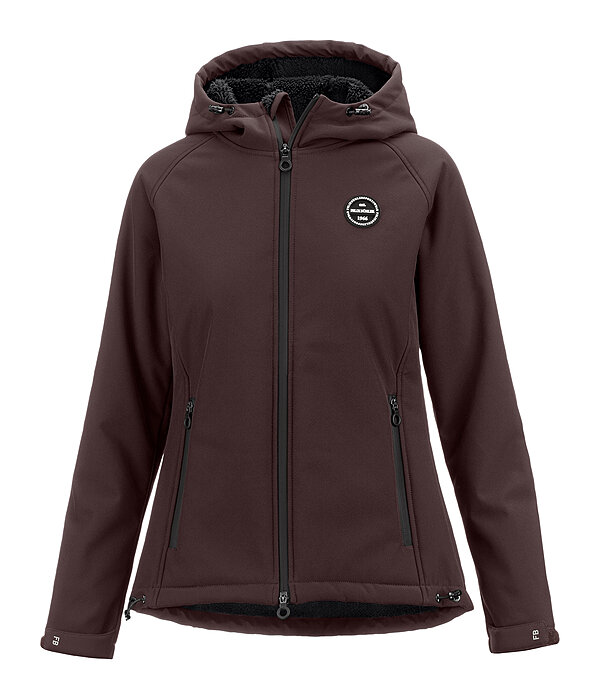 softshell rij-jas Lara II met capuchon