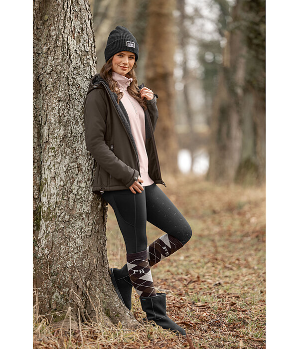 softshell rij-jas Lara II met capuchon