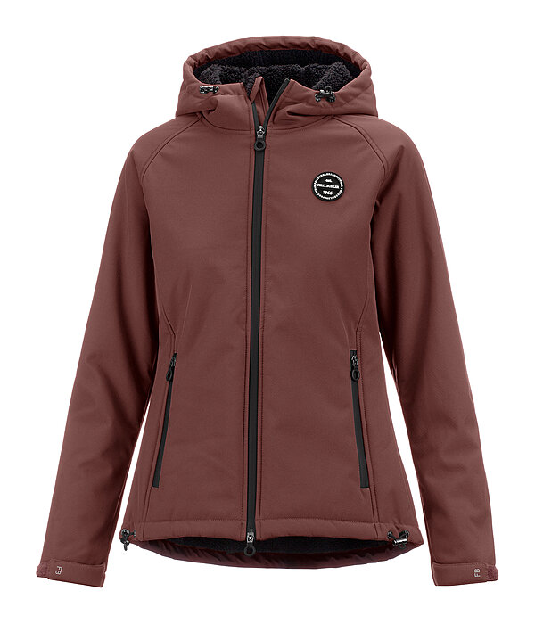 softshell rij-jas Lara II met capuchon