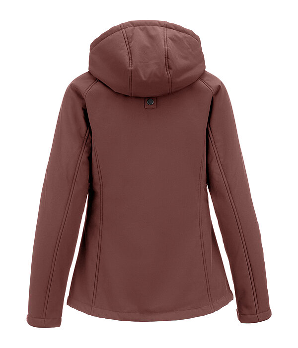 softshell rij-jas Lara II met capuchon