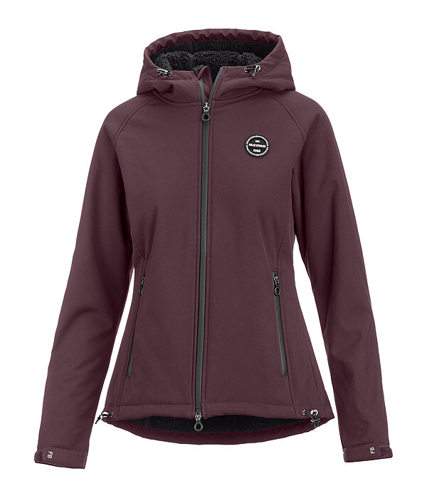 softshell rij-jas Lara II met capuchon