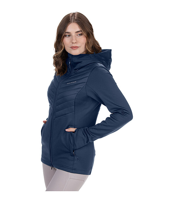combi rij-jas Mara met capuchon