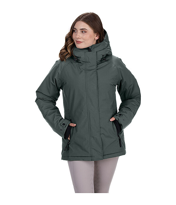 functionele jas Sara met capuchon