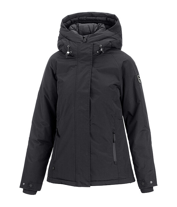 functionele jas Sara met capuchon