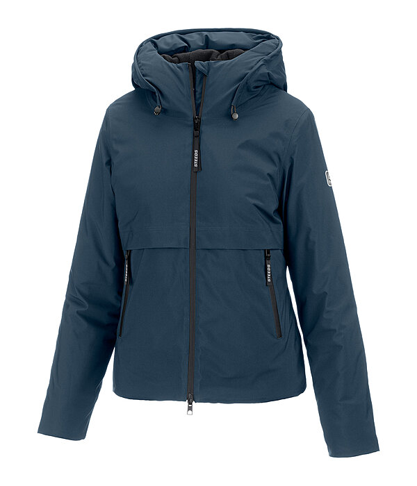 functionele jas Firielle met capuchon