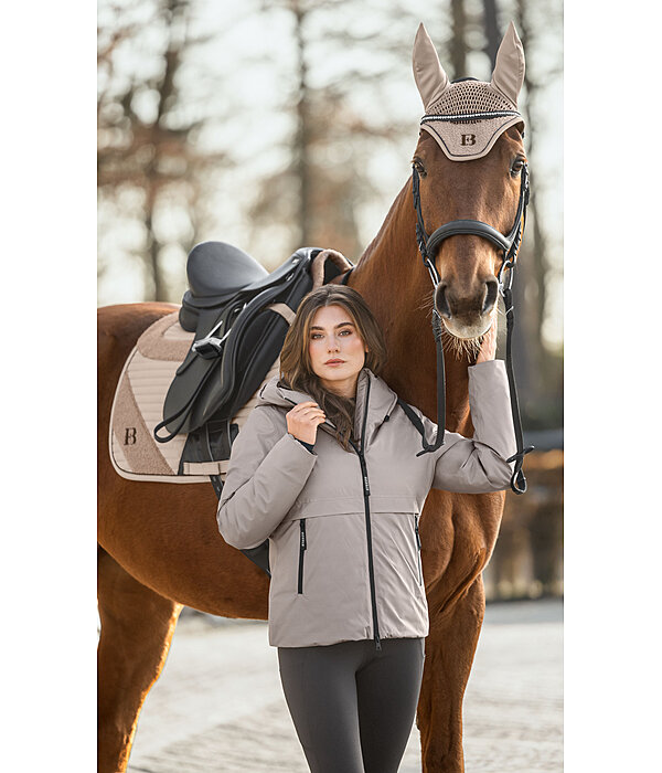 functionele jas Firielle met capuchon