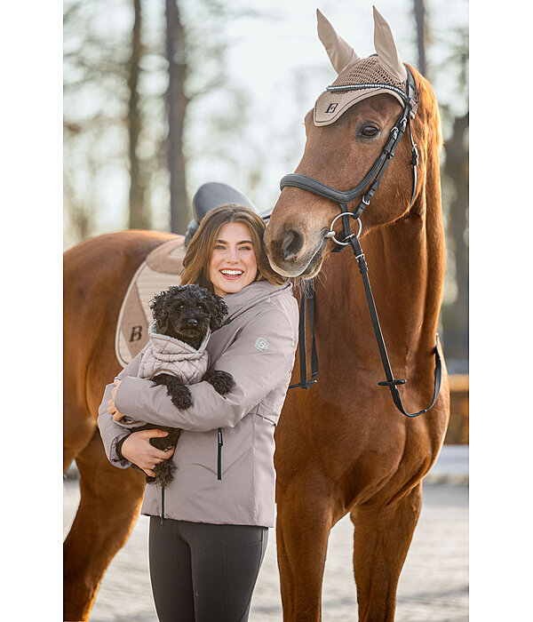 functionele jas Firielle met capuchon