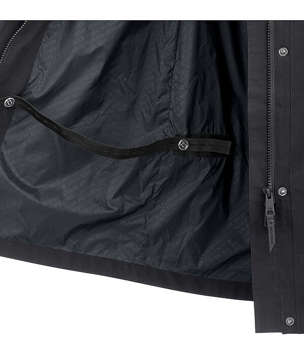 functionele rij-jas Enna met capuchon