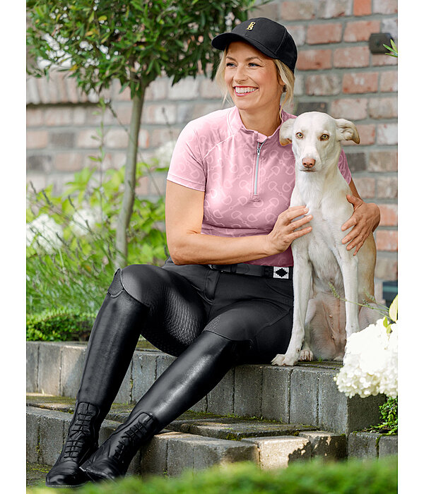 functioneel shirt met ritssluiting Clea